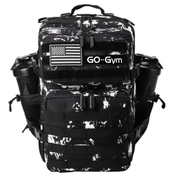 MOCHILA TÁCTICA BLACK WHITE 45L