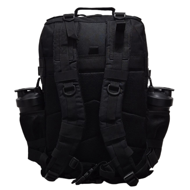 MOCHILA TÁCTICA PORTA ALIMENTOS BLACK 45L