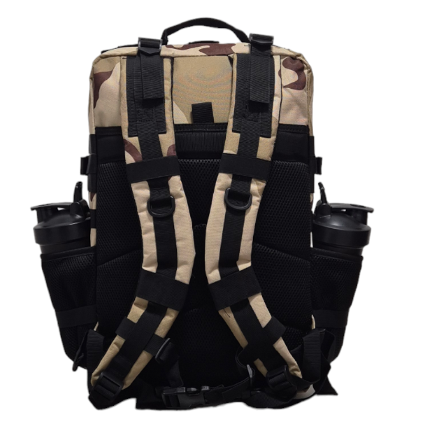 MOCHILA TÁCTICA DESERT CAMO 45L