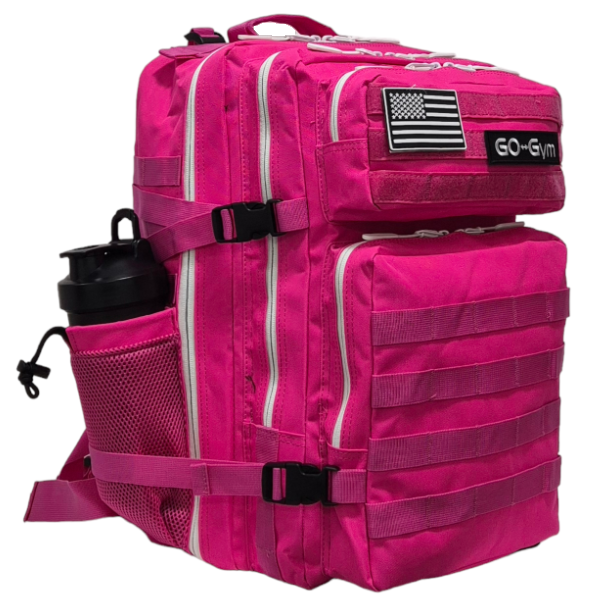 MOCHILA TÁCTICA FUCSIA 45L