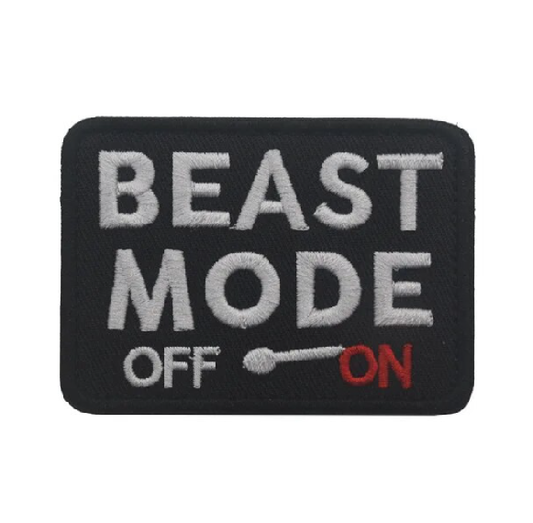 PARCHE BEAST MODE ON/OFF