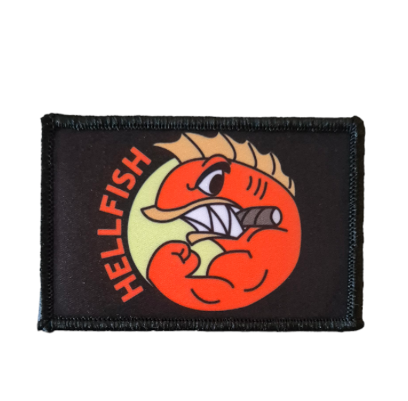 PARCHE HELLFISH