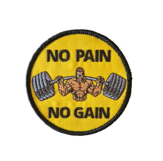 PARCHE NO PAIN NO GAIN