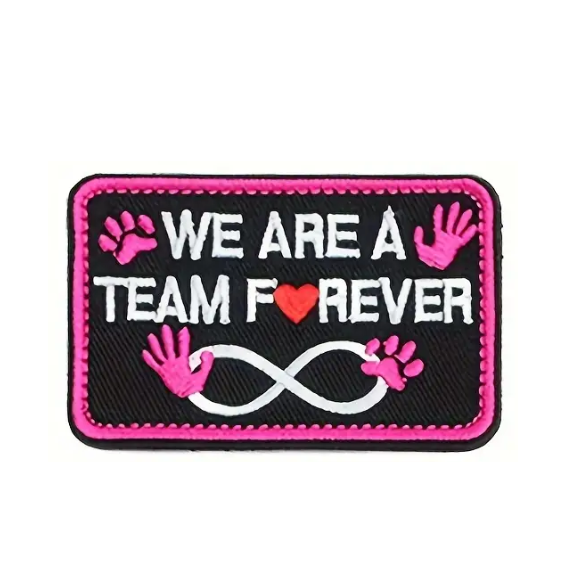 PARCHE WE ARE A TEAM FOREVER